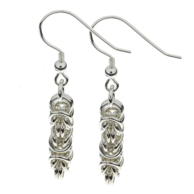 Main Image King earrings - 1 mm - 3 ...